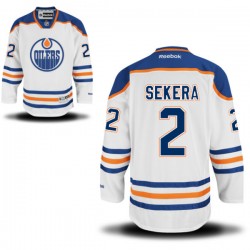 Premier Reebok Adult Andrej Sekera Away Jersey - NHL 2 Edmonton Oilers