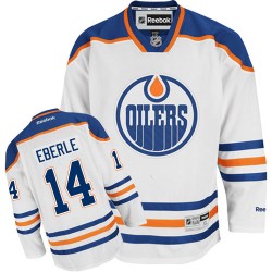 Premier Reebok Women's Jordan Eberle Away Jersey - NHL 14 Edmonton Oilers
