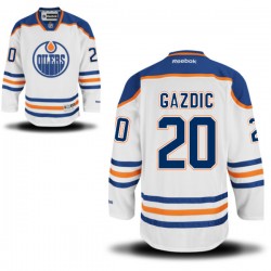 Authentic Reebok Adult Luke Gazdic Away Jersey - NHL 20 Edmonton Oilers