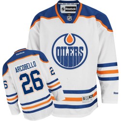 Authentic Reebok Adult Mark Arcobello Away Jersey - NHL 26 Edmonton Oilers