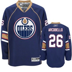 Authentic Reebok Adult Mark Arcobello Third Jersey - NHL 26 Edmonton Oilers