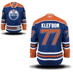 Authentic Reebok Adult Oscar Klefbom Home Jersey - NHL 77 Edmonton Oilers