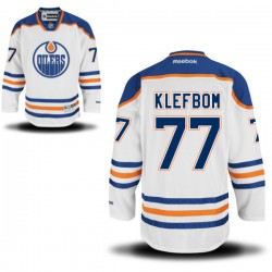 Authentic Reebok Adult Oscar Klefbom Away Jersey - NHL 77 Edmonton Oilers