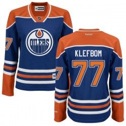 Authentic Reebok Women's Oscar Klefbom Alternate Jersey - NHL 77 Edmonton Oilers