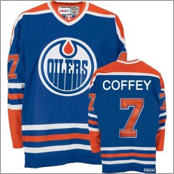 Authentic CCM Adult Paul Coffey Throwback Jersey - NHL 7 Edmonton Oilers