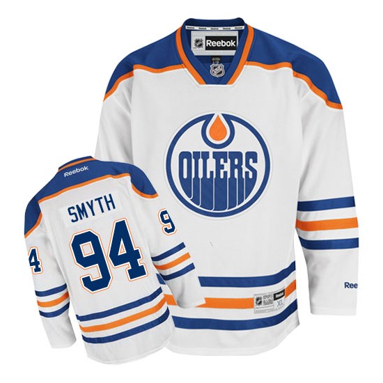 Premier Reebok Youth Ryan Smyth Away Jersey - NHL 94 Edmonton Oilers
