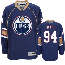 Authentic Reebok Youth Ryan Smyth Third Jersey - NHL 94 Edmonton Oilers