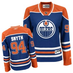 Authentic Reebok Women's Ryan Smyth Home Jersey - NHL 94 Edmonton Oilers