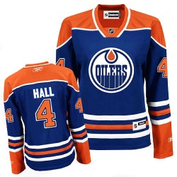 Premier Reebok Women's Taylor Hall Home Jersey - NHL 4 Edmonton Oilers
