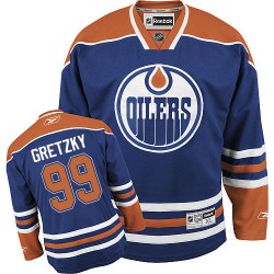 Authentic Reebok Youth Wayne Gretzky Home Jersey - NHL 99 Edmonton Oilers