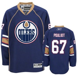 Authentic Reebok Adult Benoit Pouliot Third Jersey - NHL 67 Edmonton Oilers
