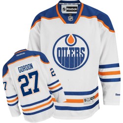 Authentic Reebok Adult Boyd Gordon Away Jersey - NHL 27 Edmonton Oilers