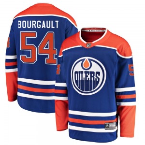 Breakaway Fanatics Branded Youth Xavier Bourgault Royal Alternate Jersey - NHL Edmonton Oilers