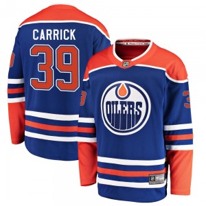 Breakaway Fanatics Branded Youth Sam Carrick Royal Alternate Jersey - NHL Edmonton Oilers
