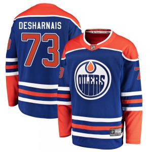 Breakaway Fanatics Branded Youth Vincent Desharnais Royal Alternate Jersey - NHL Edmonton Oilers