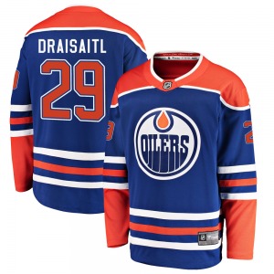 Breakaway Fanatics Branded Youth Leon Draisaitl Royal Alternate Jersey - NHL Edmonton Oilers