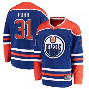 Breakaway Fanatics Branded Youth Grant Fuhr Royal Alternate Jersey - NHL Edmonton Oilers