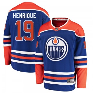 Breakaway Fanatics Branded Youth Adam Henrique Royal Alternate Jersey - NHL Edmonton Oilers