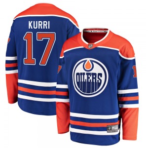 Breakaway Fanatics Branded Youth Jari Kurri Royal Alternate Jersey - NHL Edmonton Oilers