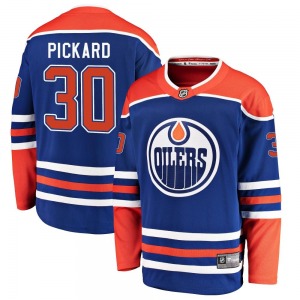 Breakaway Fanatics Branded Youth Calvin Pickard Royal Alternate Jersey - NHL Edmonton Oilers