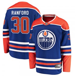 Breakaway Fanatics Branded Youth Bill Ranford Royal Alternate Jersey - NHL Edmonton Oilers