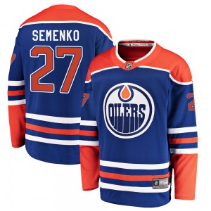 Breakaway Fanatics Branded Youth Dave Semenko Royal Alternate Jersey - NHL Edmonton Oilers