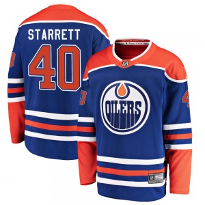 Breakaway Fanatics Branded Youth Shane Starrett Royal Alternate Jersey - NHL Edmonton Oilers