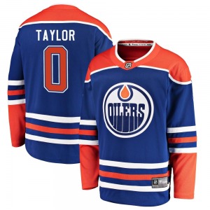 Breakaway Fanatics Branded Youth Ty Taylor Royal Alternate Jersey - NHL Edmonton Oilers