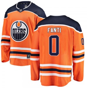 Breakaway Fanatics Branded Youth Ryan Fanti Orange Home Jersey - NHL Edmonton Oilers