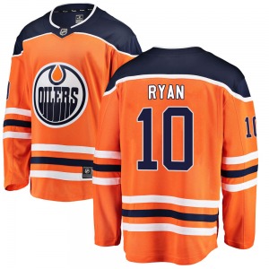 Breakaway Fanatics Branded Youth Derek Ryan Orange Home Jersey - NHL Edmonton Oilers