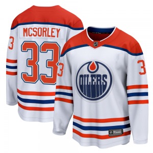 Breakaway Fanatics Branded Youth Marty Mcsorley White 2020/21 Special Edition Jersey - NHL Edmonton Oilers