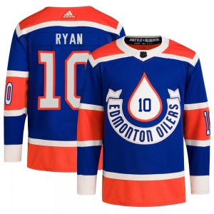 Authentic Adidas Youth Derek Ryan Royal 2023 Heritage Classic Primegreen Jersey - NHL Edmonton Oilers