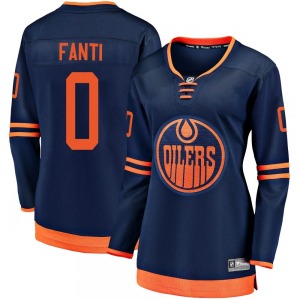 Breakaway Fanatics Branded Women's Ryan Fanti Navy Alternate 2018/19 Jersey - NHL Edmonton Oilers