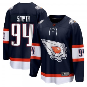 Breakaway Fanatics Branded Youth Ryan Smyth Navy Special Edition 2.0 Jersey - NHL Edmonton Oilers