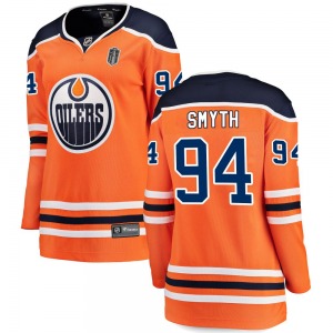 Breakaway Fanatics Branded Women's Ryan Smyth Orange Home 2025 Stanley Cup Final Jersey - NHL Edmonton Oilers