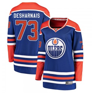 Breakaway Fanatics Branded Women's Vincent Desharnais Royal Alternate Jersey - NHL Edmonton Oilers