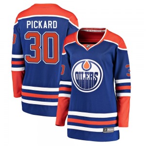 Breakaway Fanatics Branded Women's Calvin Pickard Royal Alternate Jersey - NHL Edmonton Oilers