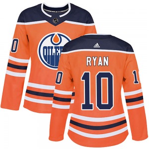 Authentic Adidas Women's Derek Ryan Orange r Home Jersey - NHL Edmonton Oilers