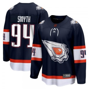 Breakaway Fanatics Branded Adult Ryan Smyth Navy Special Edition 2.0 Jersey - NHL Edmonton Oilers